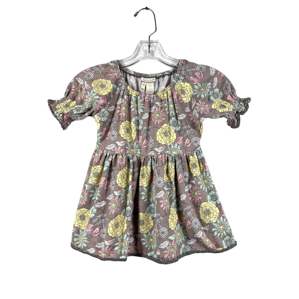 Matilda Jane Size 8 Fresh Cut Floral Top Peasant Birds